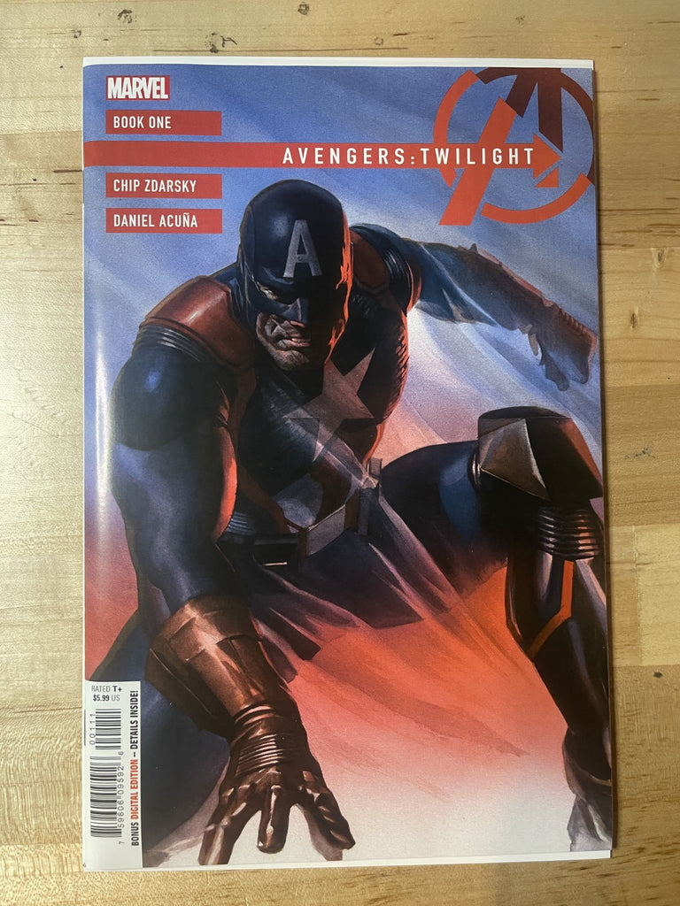 AVENGERES TWILIGHT 1 COVER A FIRST PRINT ALEX ROSS