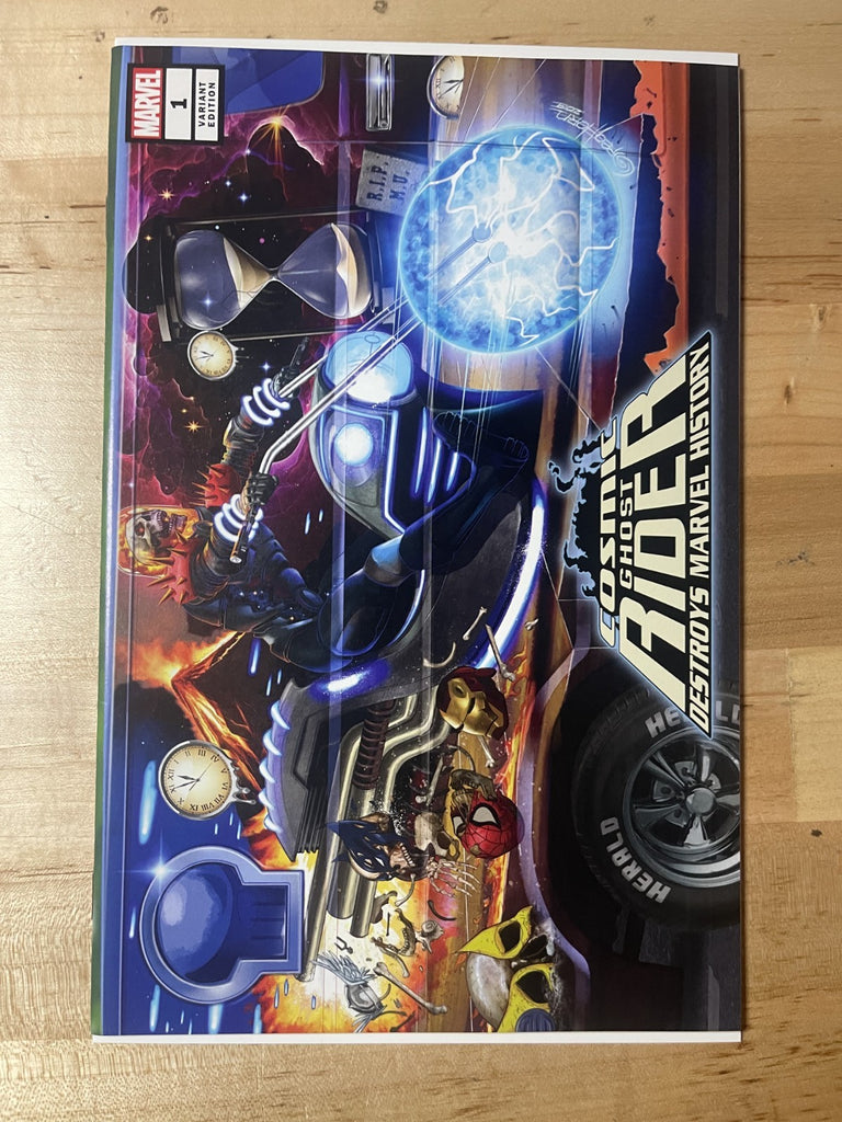 COSMIC GHOST RIDER DESTROYS MARVEL HISTORY 1 GREG HORN VARIANT