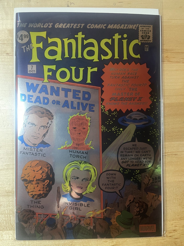 FANTASTIC FOUR 7 FOIL FACSIMILE EDITION