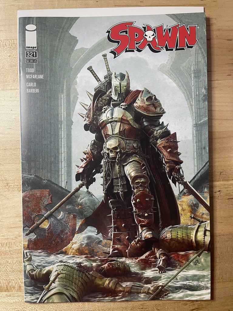 SPAWN 321 COVER A BARENDS IMAGE COMICS 2021