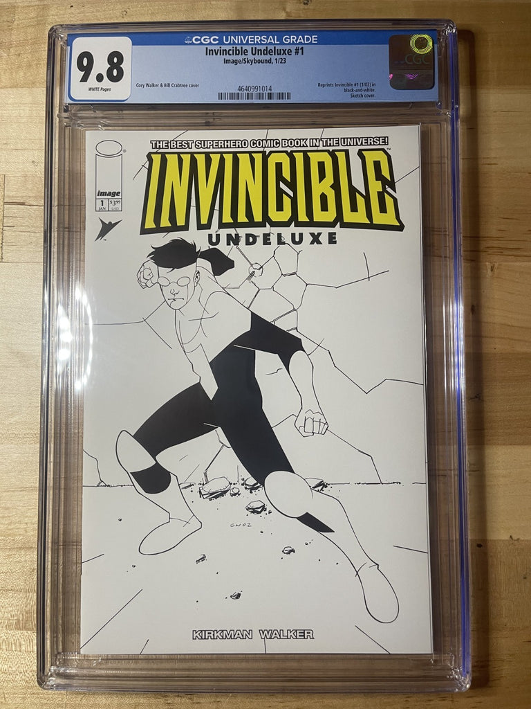 INVINCIBLE UNDELUXE 1 CGC 9.8 IMAGE COMICS 2023