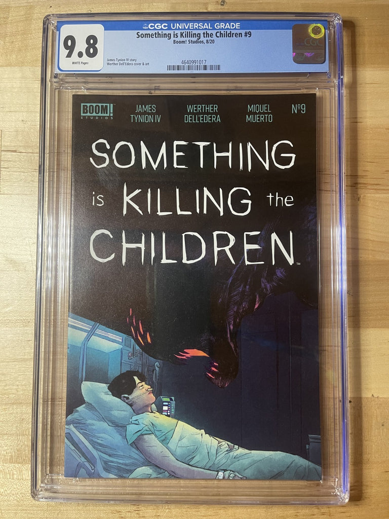 SOMETHING IS KILLING THE CHILDREN 9 COVER A CGC 9.8 BOOM STUDIOS
