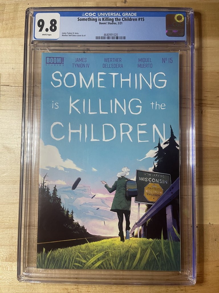 SOMETHING IS KILLING THE CHILDREN 15 COVER A CGC 9.8 BOOM STUDIOS