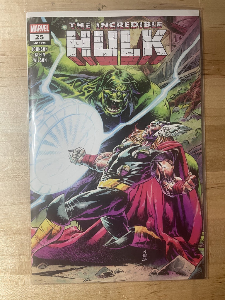 INCREDIBLE HULK 25 COVER A NIC KLEIN MARVEL COMICS