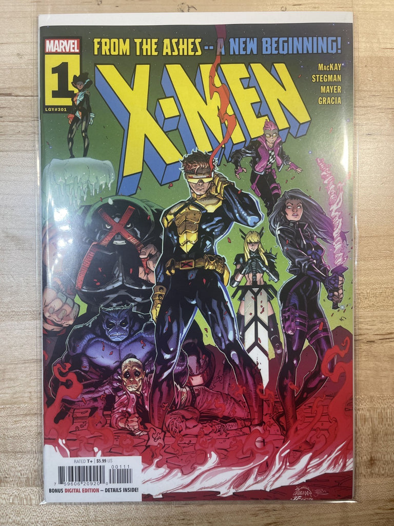 X-MEN 1 COVER A RYAN STEGMAN MARVEL COMICS