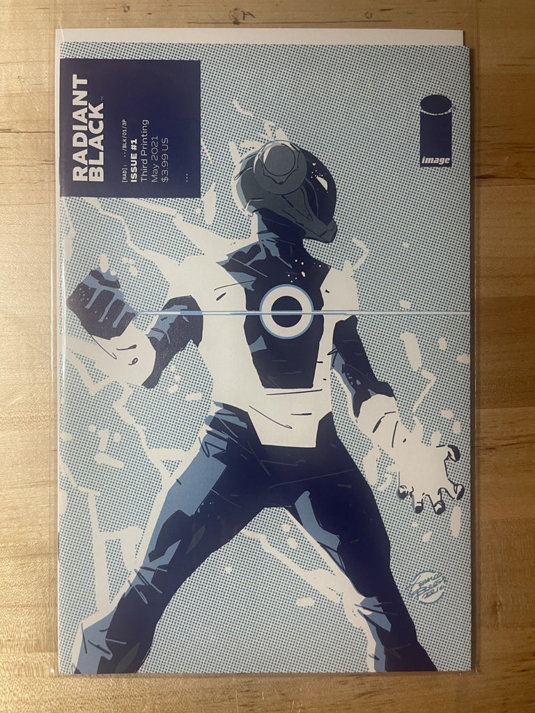 RADIANT BLACK 1 THIRD PRINTING IMAGE COMICS
