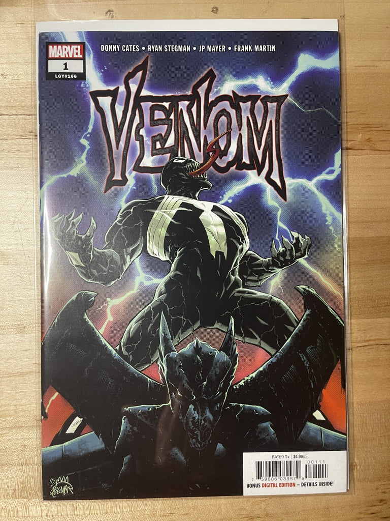 VENOM 1 COVER A RYAN STEGMAN MARVEL COMICS