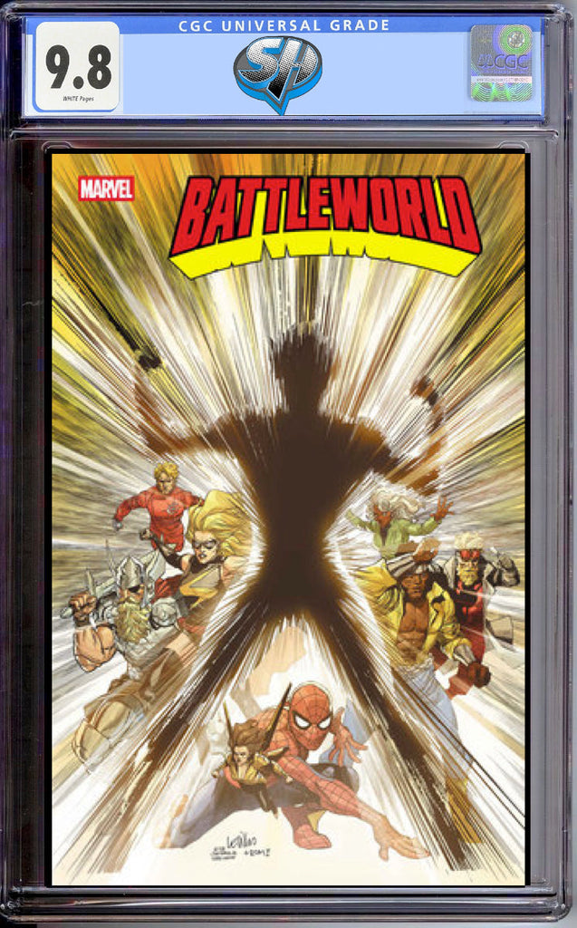 BATTLEWORLD 4 COVER A YU CGC 9.8 Pre-Sale