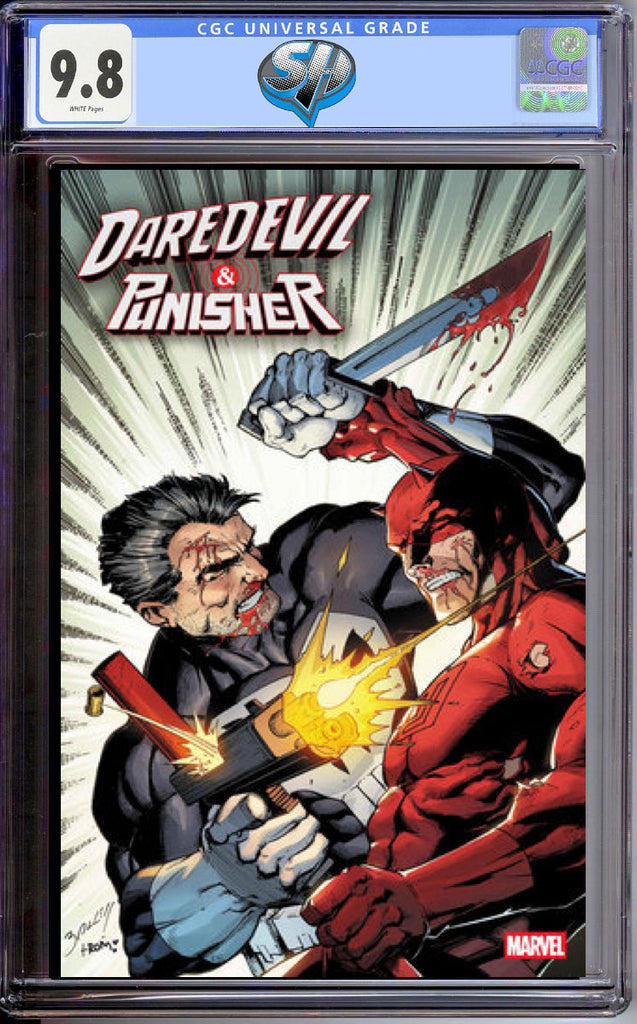 DAREDEVIL/PUNISHER: THE DEVIL'S TRIGGER 2 BAGLEY VARIANT CGC 9.8 Pre-Sale