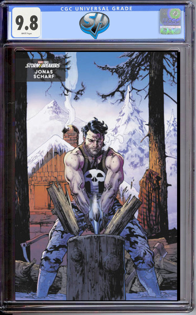 DAREDEVIL/PUNISHER: THE DEVIL'S TRIGGER 2 SCHARF VARIANT CGC 9.8 Pre-Sale