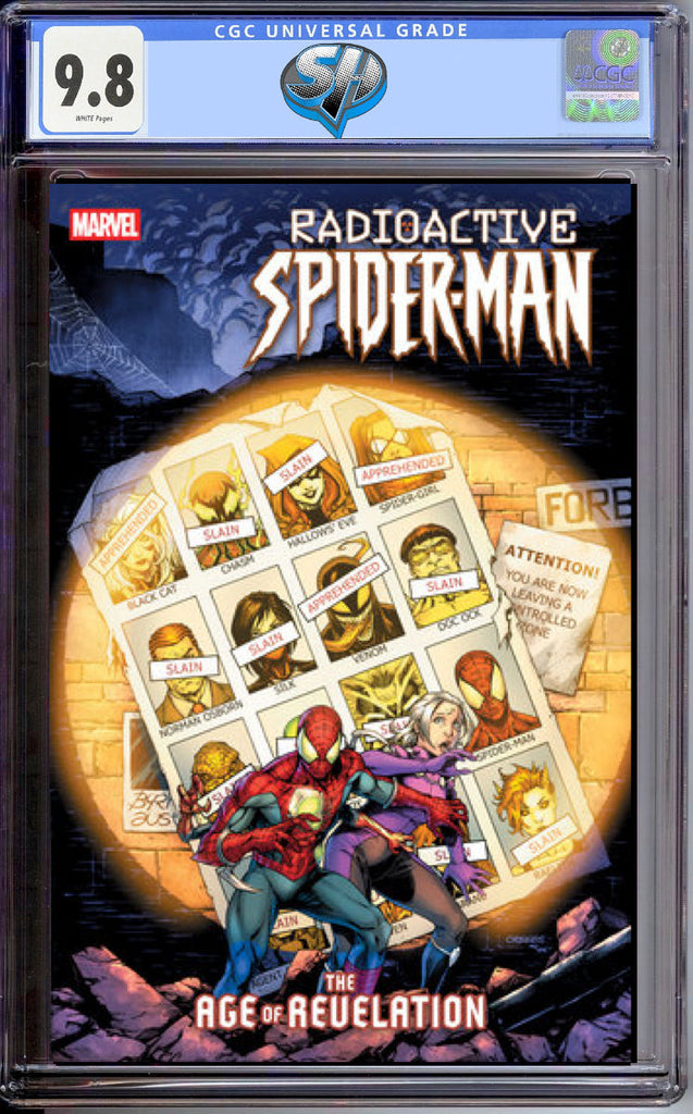 RADIOACTIVE SPIDER-MAN 3 COVER CREES LEE VARIANT CGC 9.8 Pre-Sale