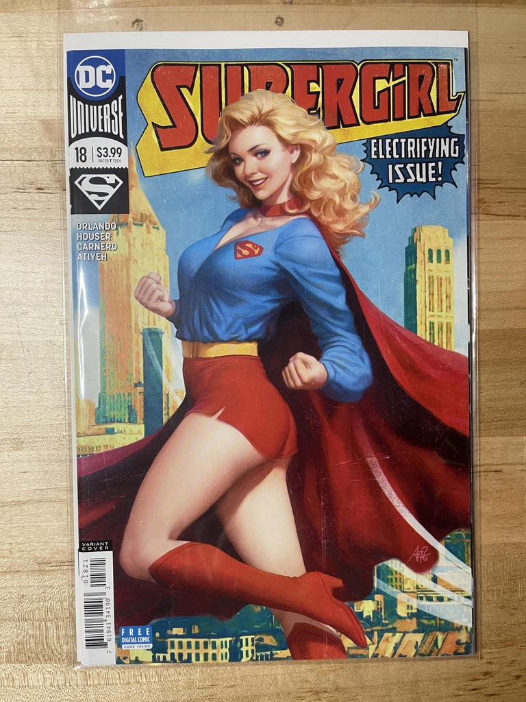 SUPERGIRL 18 ARTGERM LAU VARIANT DC COMICS