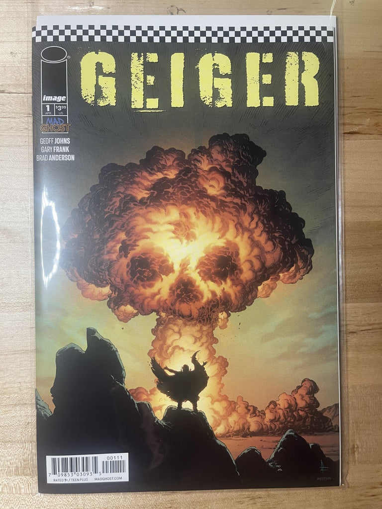 GEIGER 1 COVER A IMAGE COMICS GEOFF JOHNS