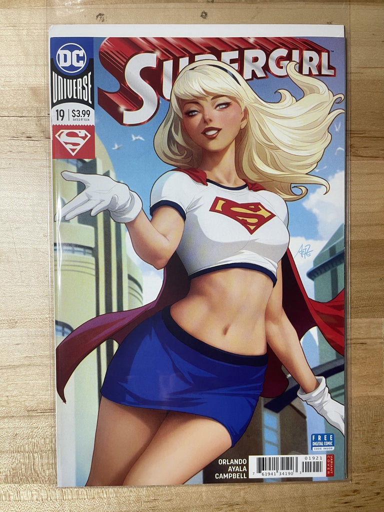 SUPERGIRL 19 ARTGERM LAU VARIANT DC COMICS