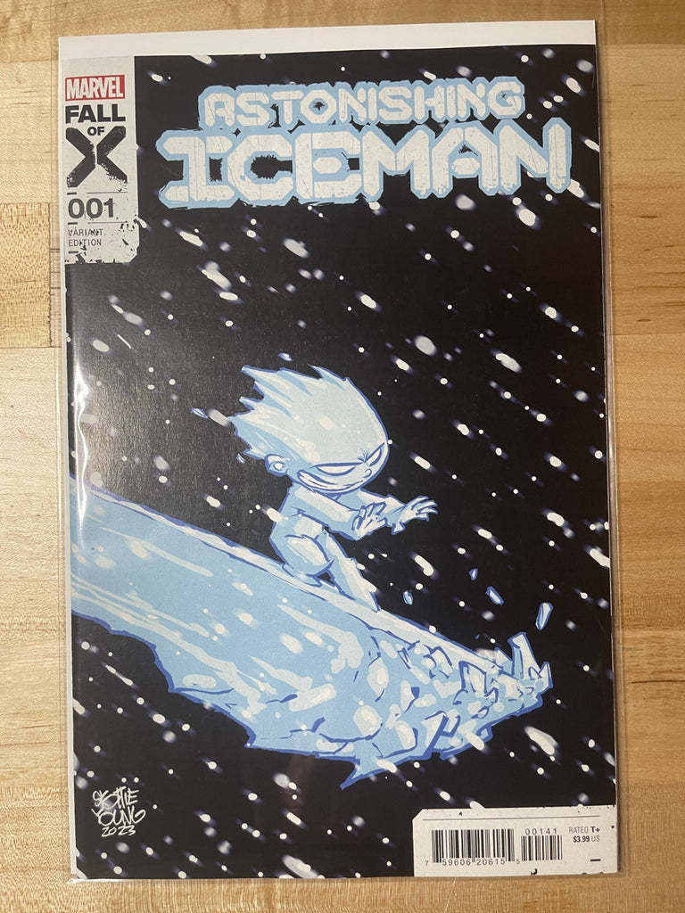 ASTONISHING ICEMAN 1 SKOTTIE YOUNG VARIANT MARVEL COMICS