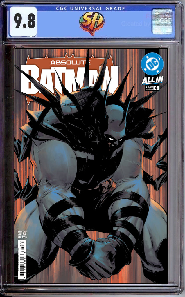 Absolute Batman 4 Cover A CGC 9.8 Pre-Sale