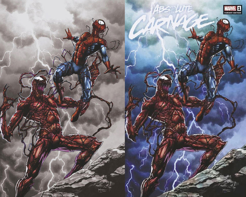 Absolute Carnage 1 Mico Suayan Variant Set (Ungraded)