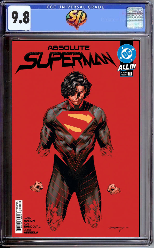 Absolute Superman 1 Second Print Cover A CGC 9.8 Pre-Sale