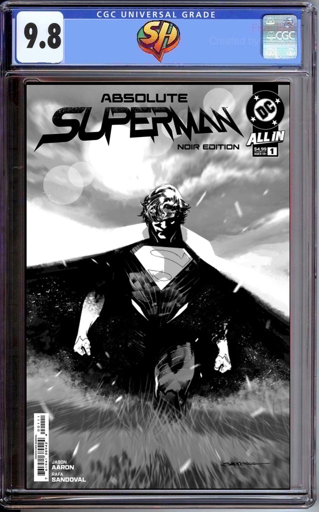 Absolute Superman 1 Noir Edition Cover A CGC 9.8 Pre-Sale