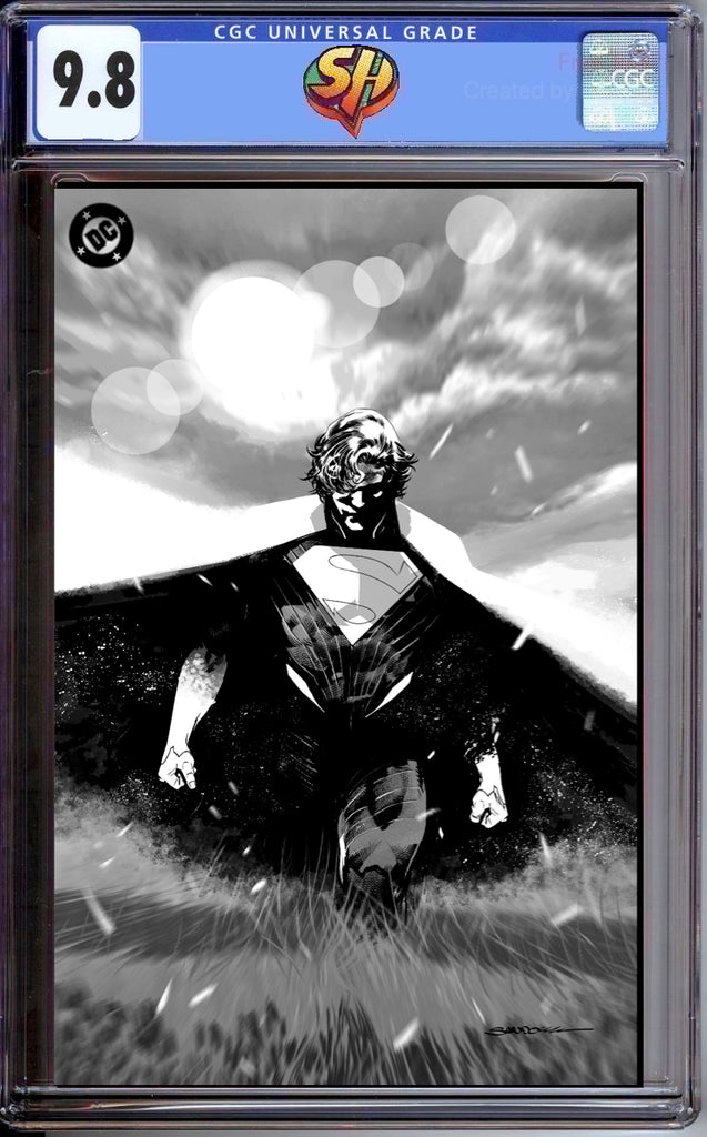 Absolute Superman 1 Noir Edition Foil Variant CGC 9.8 Pre-Sale