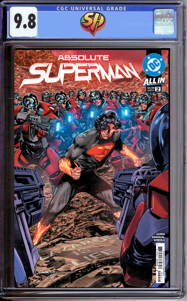 Absolute Superman 2 Cover A CGC 9.8 Pre-Sale