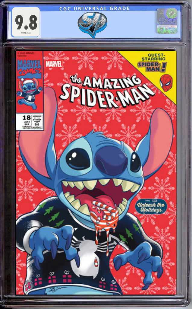 AMAZING SPIDER-MAN SU STITCH VARIANT CGC 9.8 Pre-Sale