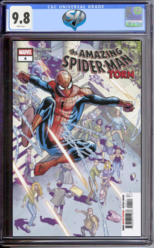 AMAZING SPIDER-MAN TORN 4 COVER A RAMOS CGC 9.8 Pre-Sale