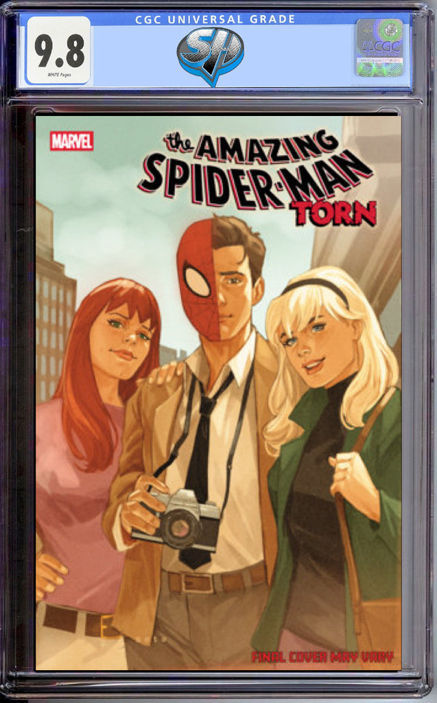 AMAZING SPIDER-MAN TORN 4 NOTO VARIANT CGC 9.8 Pre-Sale