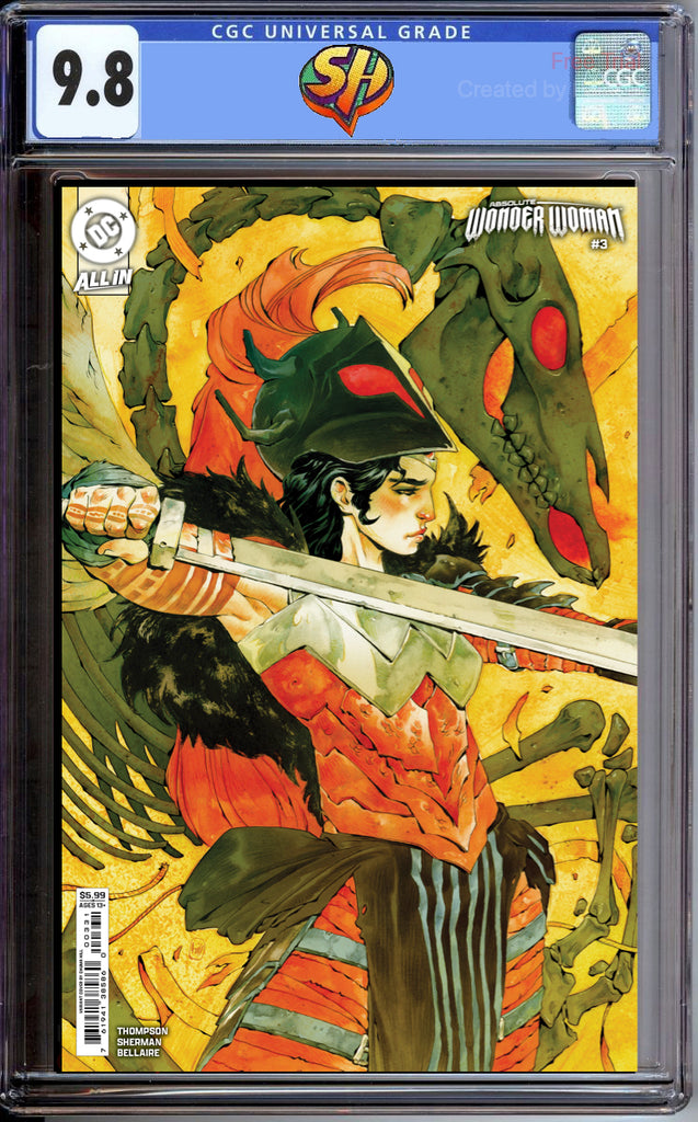 Absolute Wonder Woman 3 Hill Variant CGC 9.8 Pre-Sale