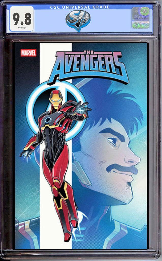 AVENGERS #31 VECCHIO IRON MAN VARIANT CGC 9.8 Pre-Sale