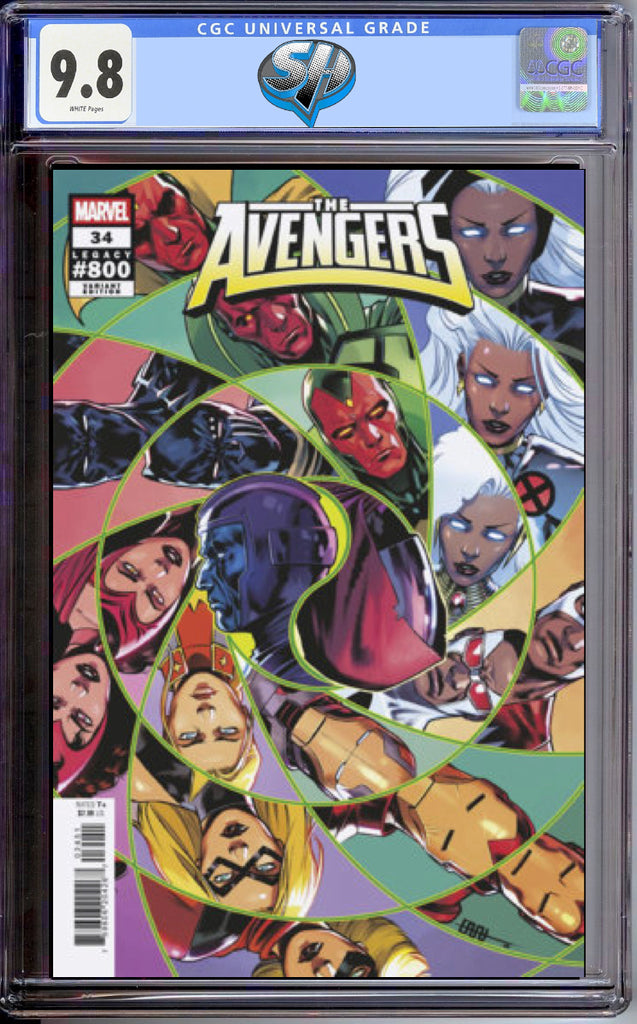 AVENGERS 34 (LEGACY #800) CAFU VARIANT CGC 9.8 Pre-Sale