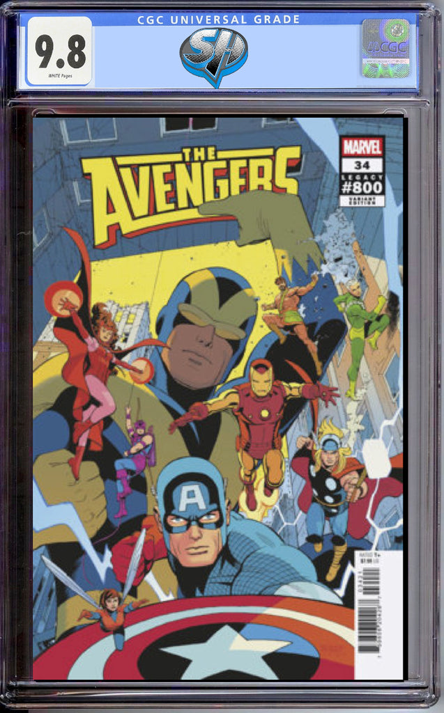 AVENGERS 34 (LEGACY #800) ROMERO VARIANT CGC 9.8 Pre-Sale