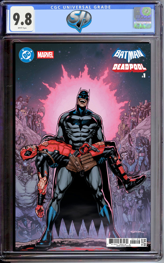 BATMAN DEADPOOL 1 COVER R SOOK CGC 9.8 Pre-Sale