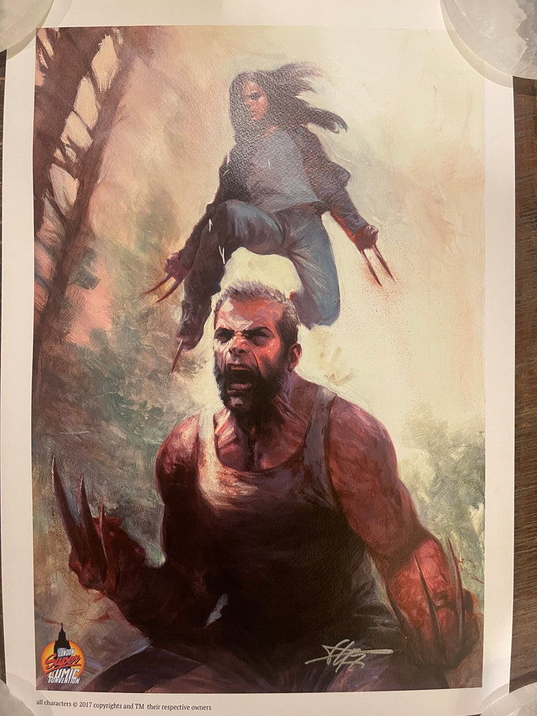 Wolverine / X-23 Lithograph Print by Gabriele Dell'Otto