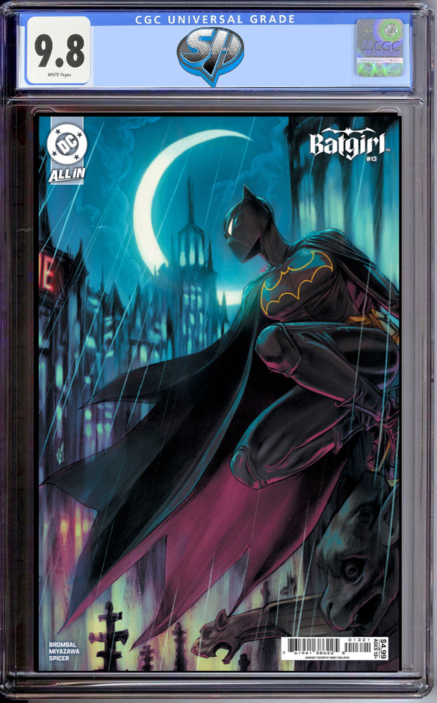 BATGIRL 13 COVER B MALAVIA CGC 9.8 Pre-Sale