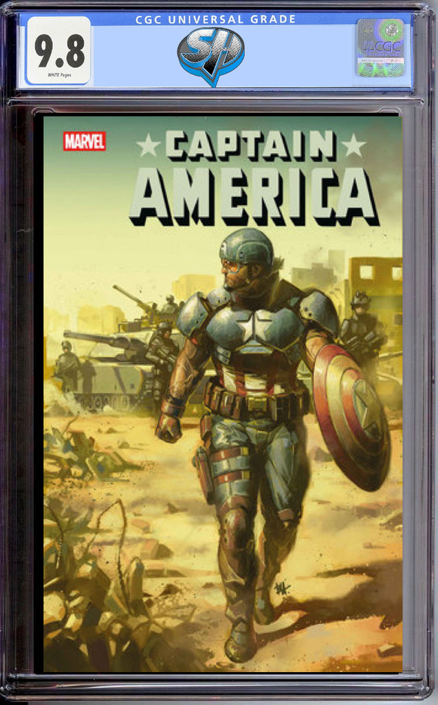 CAPTAIN AMERICA 4 COVER A HARVEY CGC 9.8 Pre-Sale