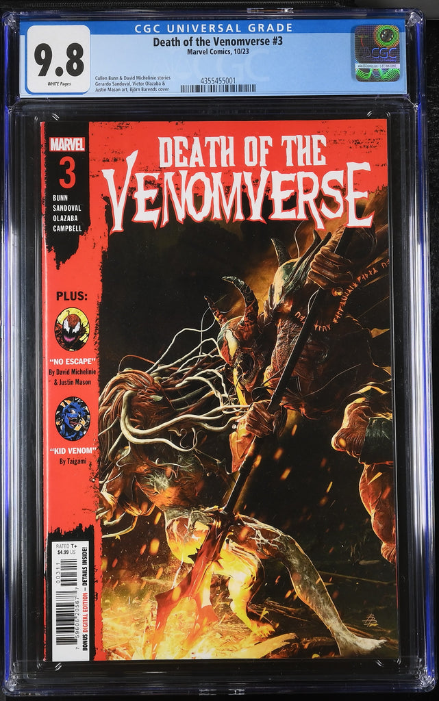 Death of Venomverse 3 Cover A CGC 9.8
