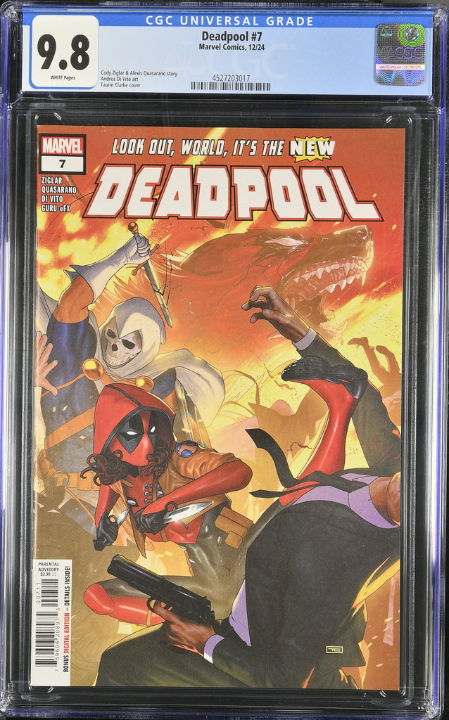 Deadpool 7 Cover A CGC 9.8 Marvel Comics 2024