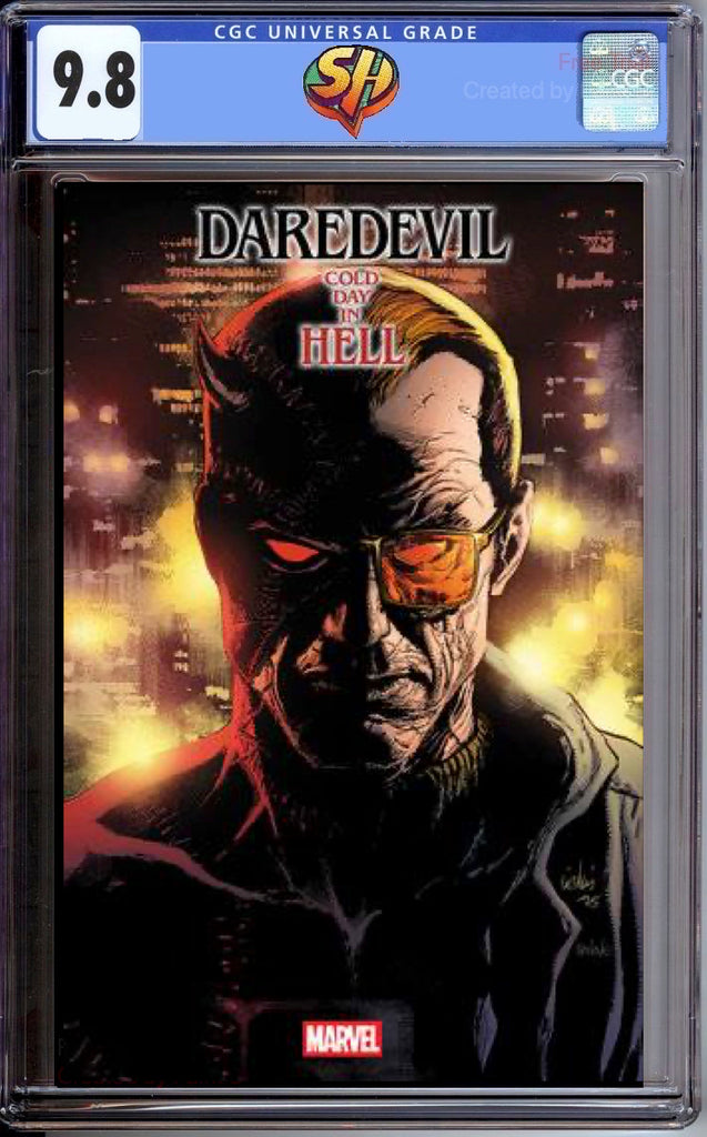 Daredevil Cold Day in Hell 1 Yu Variant CGC 9.8 Pre-Sale