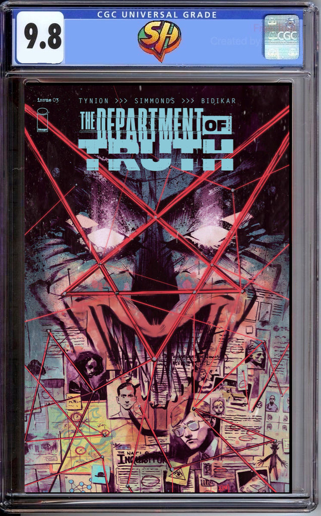 Department of Truth 3 Cover C 1:10 Gorham Variant 9.8 Presale