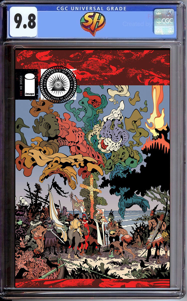 Department of Truth 4 Cover B Moore CGC 9.8 Presale