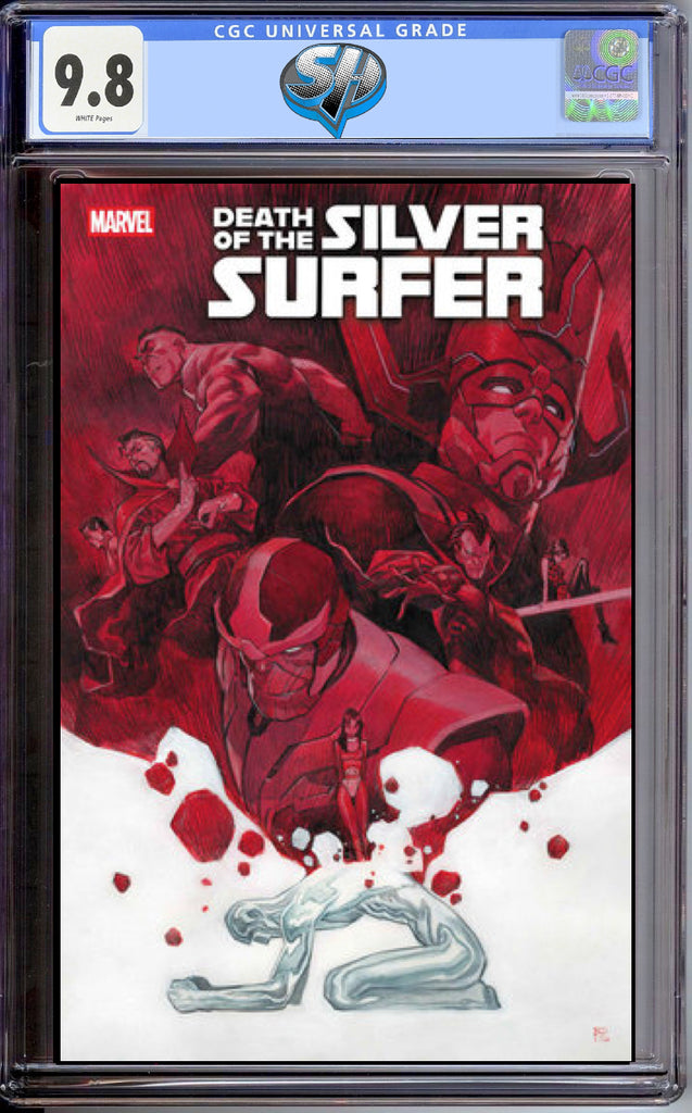DEATH OF SILVER SURFER 4 COVER A DIKE RUAN CGC 9.8 Pre-Sale