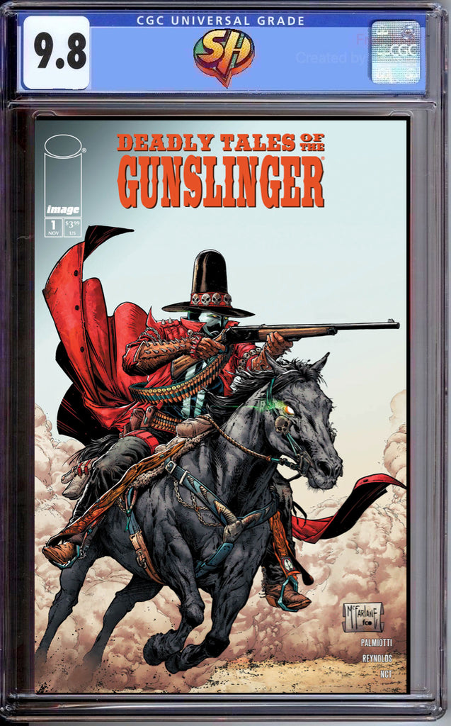 Deadly Tales of Gunslinger Spawn 1 McFarlane Variant CGC 9.8 Pre-Sale