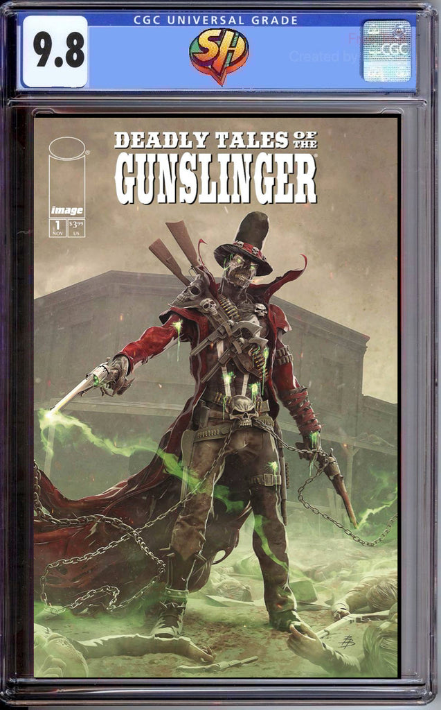 Deadly Tales of Gunslinger Spawn 1 Cover B Barends CGC 9.8 Pre-Sale