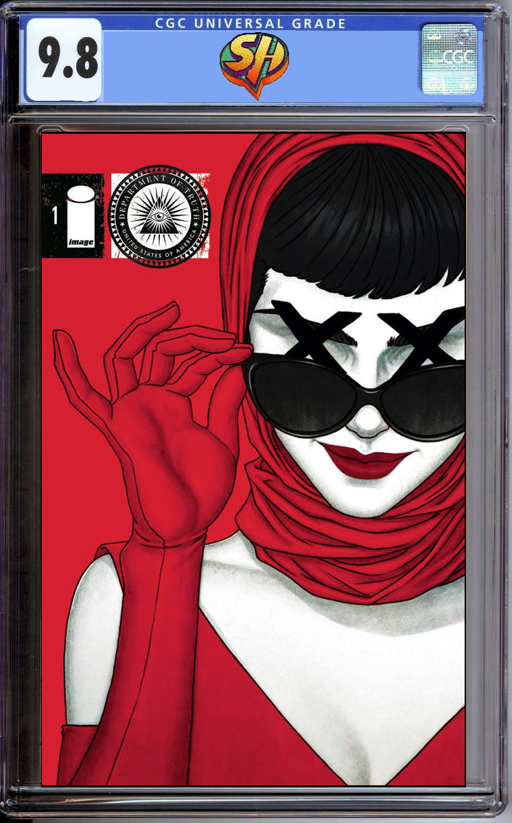 Department of Truth 1 Cover B Frison Variant CGC 9.8