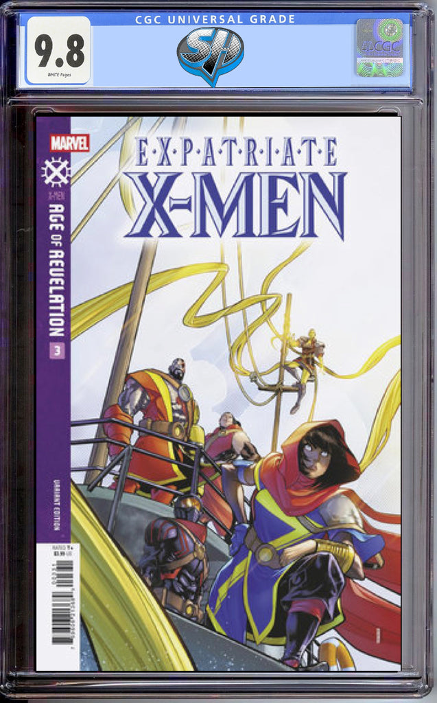 EXPATRIATE X-MEN 3 BALDEON VARIANT CGC 9.8 Pre-Sale