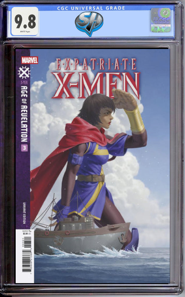 EXPATRIATE X-MEN 3 YOON VARIANT CGC 9.8 Pre-Sale