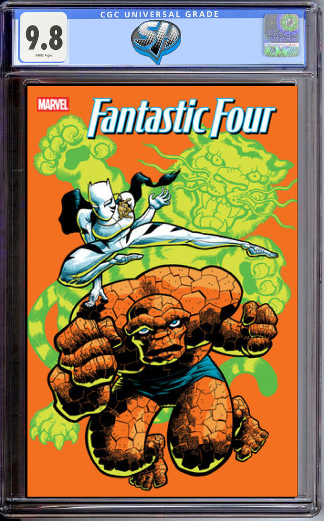 FANTASTIC FOUR 4 GONZO WHITE TIGER VARIANT CGC 9.8 PRESALE