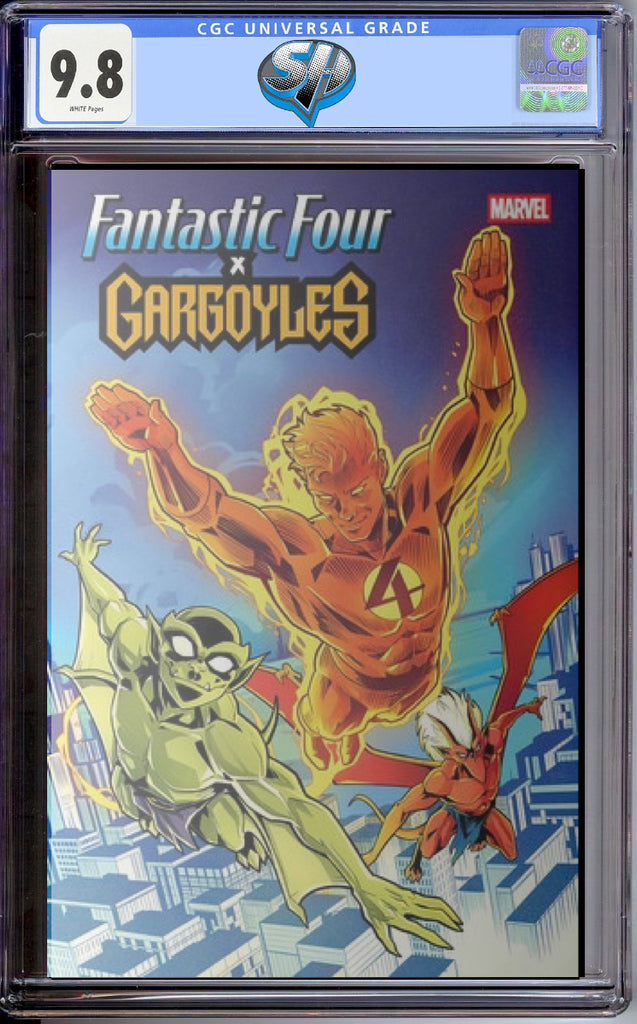 FANTASTIC FOUR / GARGOYLES 1 VECCHIO FOIL VARIANT CGC 9.8 Pre-Sale