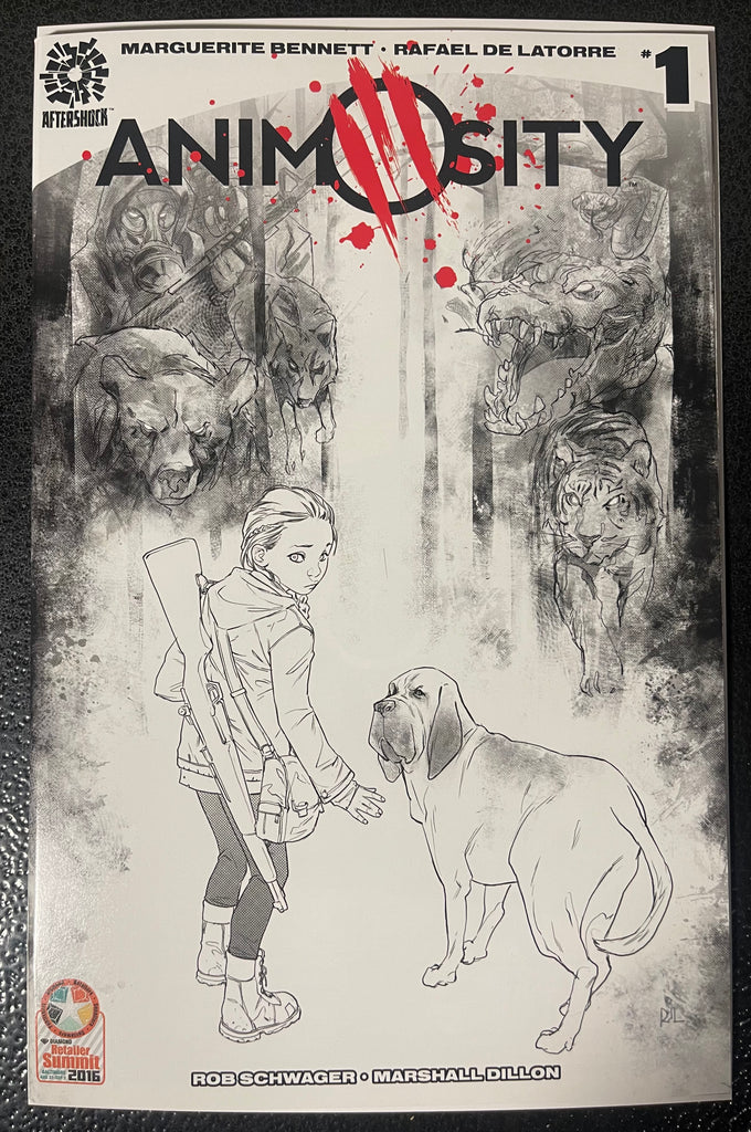 Animosity 1 Diamond Retailer Summit Variant Sketch Cover (Ungraded)